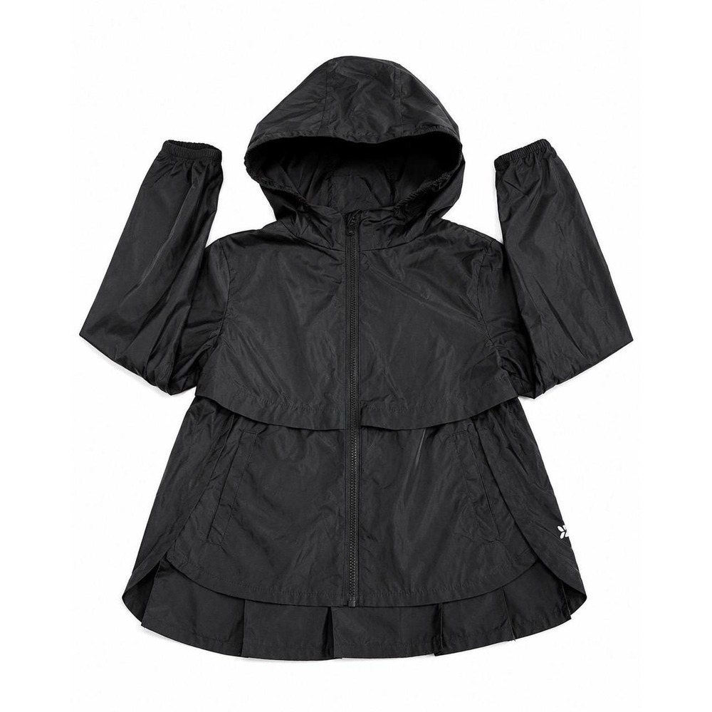 All in Motion (Target Brand) Black Wind Breaker Jacket (Sz. 6 youth) Spring Fall
